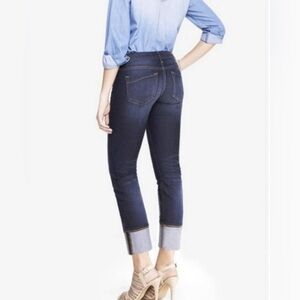 Express Dark Indigo Low Rise Skinny Jeans.          Size-2S